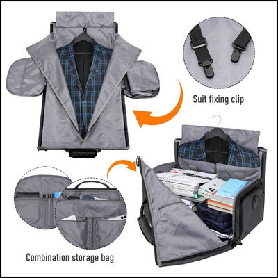 firstworldGent™ Suit'n'Shoes Companion Bag